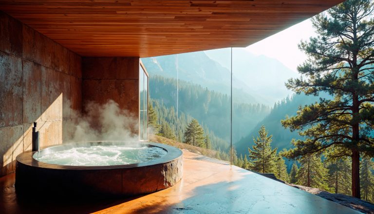 cabane cu jacuzzi