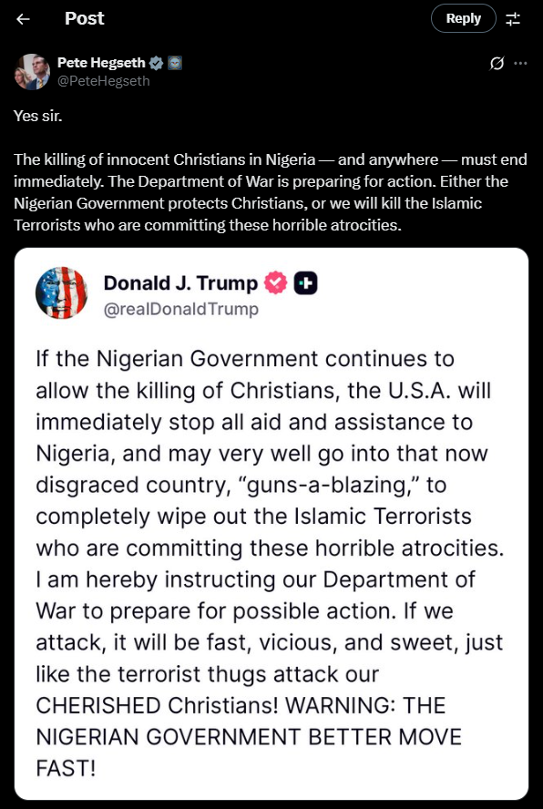 Statele Unite vor proteja creștinii din țările cu majoritate musulmană | Monitorul Apărării și Securității