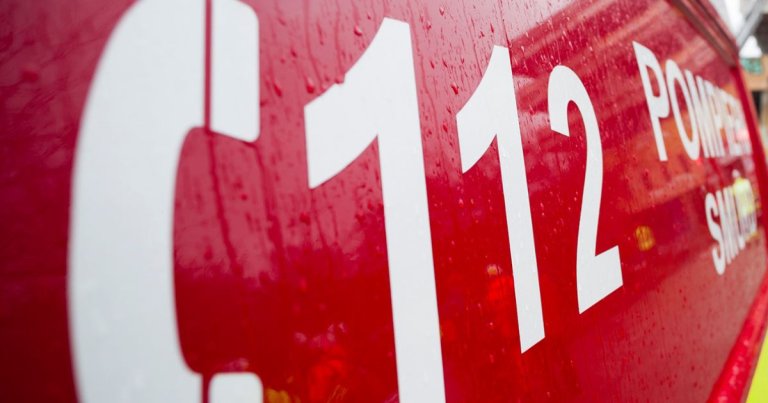 Bărbat recuperat din lac de jandarmi după ce a scăpat de o haită de câini într-un parc din Craiova