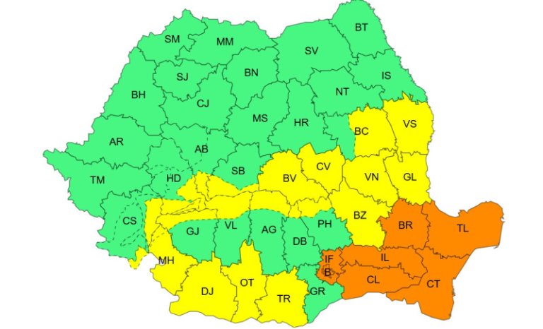 Avertisment de viscol și ninsoare pentru București și 25 de județe. Ministrul Energiei: „86.000 de utilizatori au fost reaprinsi”