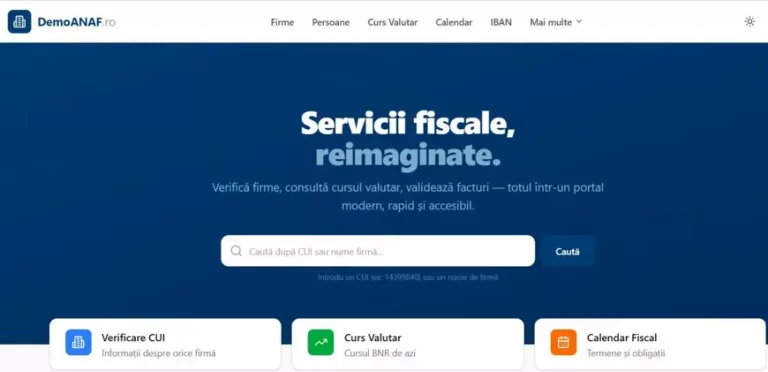 Un dezvoltator nemulțumit a recreat website-ul ANAF în doar două ore pentru a arăta că digitalizarea guvernului este simplă.
