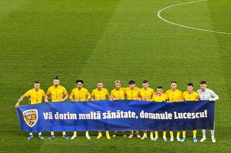 „Tricolorii” adresează un mesaj deosebit lui Mircea Lucescu înaintea confruntării cu Slovacia