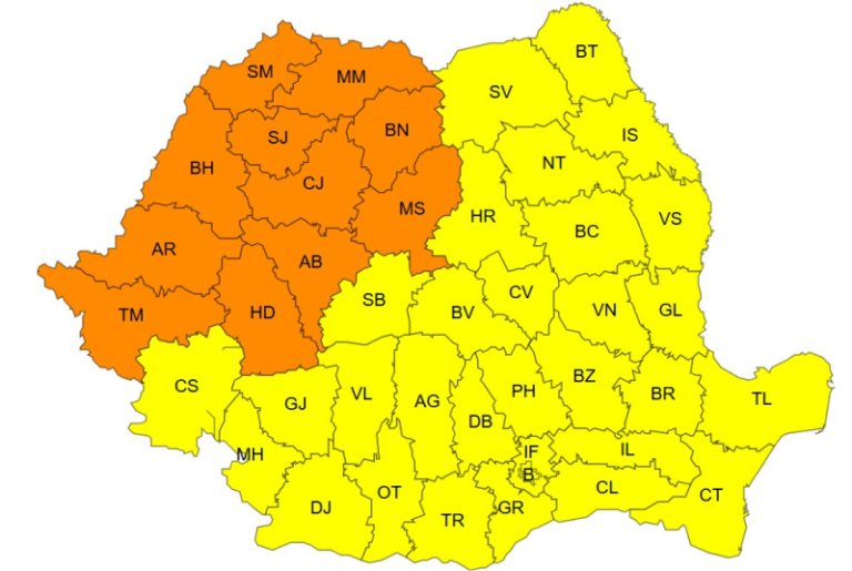 Canicula influențează întreaga națiune. ANM a emis prima avertizare roșie din sezon pentru 16 județe: temperaturi de până la...