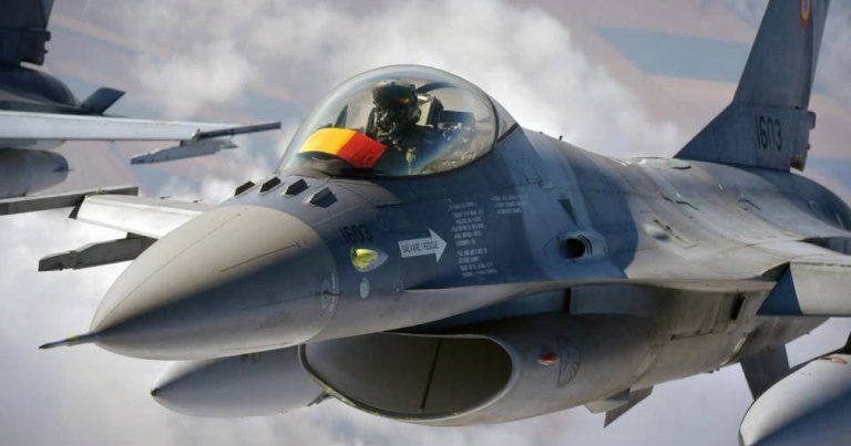 MApN: Drona din Sfântu Gheorghe a fost anihilată de către pilotul român de F-16 care a doborât-o anterior...