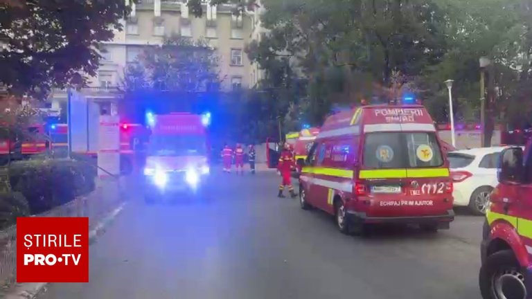 Incendiu la Institutul Clinic Fundeni din București: 37 de pacienți scoși de urgență.