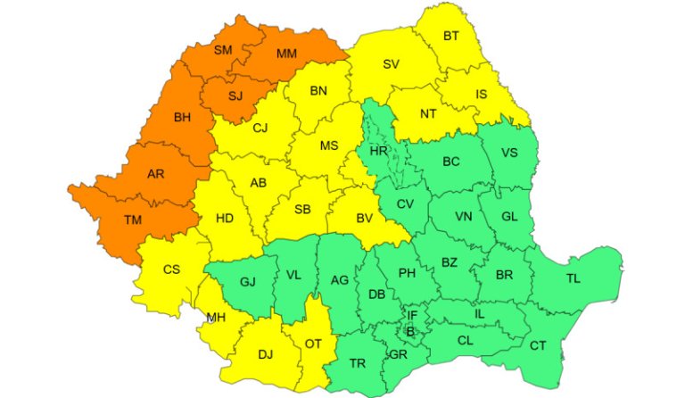România, sub impactul caniculei: cod roșu pentru trei județe începând de duminică. Regiunile afectate și informații...